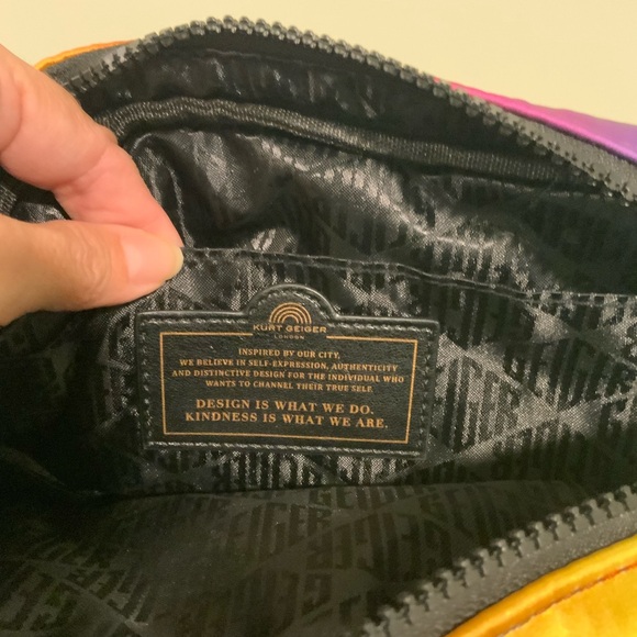 Kurt Geiger new Colorful Quilted Crossbody Bag - Picture 11 of 12